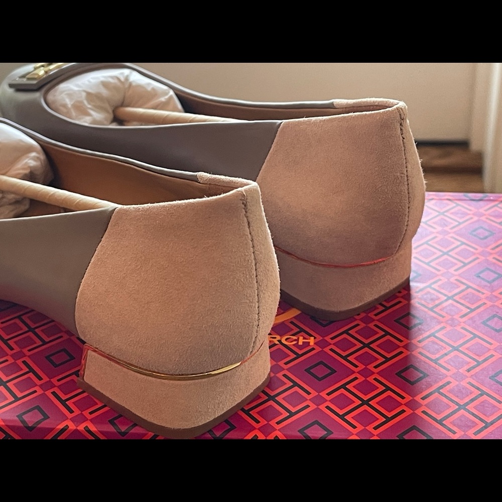 Gigi 20mm Round Toe Flat NWT Tory Burch - Picture 4 of 6